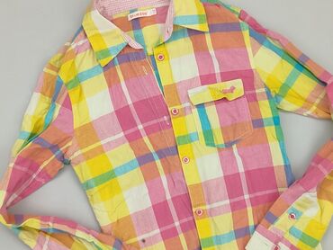 dluga letnie sukienka w liscie: Shirt 12 years, condition - Good, pattern - Cell, color - Multicolored