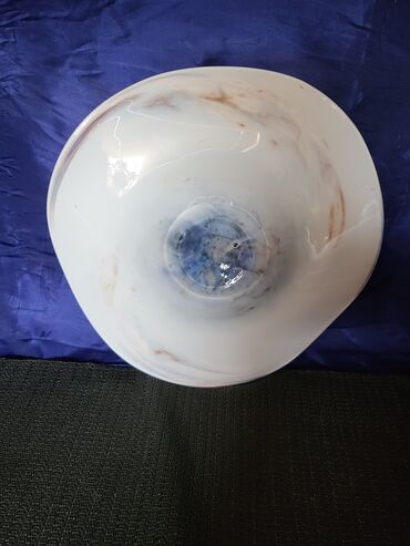 Kuhinjski setovi: Murano nov komplet za na sto,rucni rad iz 70ih. Set tanjir za — 12