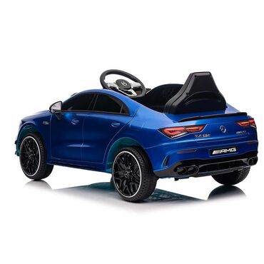 Dečiji električni automobili: Auto na akumulator Mercedes CLA 45 AMG LICENCIRANI KOZNO SEDISTE MEKE — 3