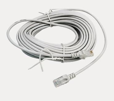 UTP кабелдери: Патч-корд Ethernet UTP, категория Cat5e, длина 15 м LAN кабель 15метр — 1