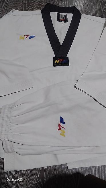 Спорттук формалар: Добок для тхэквондо WTF (World Taekwondo Federation) - Комплект — 3