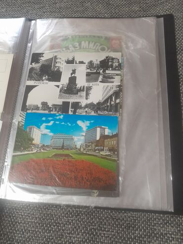 Sličice i albumi za sličice: Album sa starim razglednicama – jugoslovenski/ srpski gradovi - — 2