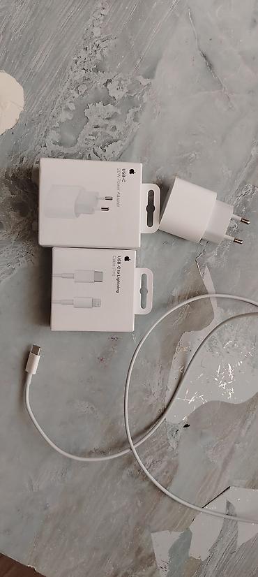 i̇phone adapter: USB‑C divarlı şarj adaptoru və USB‑C – Lightning kabeli dəsti - Rəng — 6