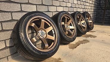 Колеса в сборе 235 / 45 / R 17, Лето, Б/у, Комплект, Легковые, Литые, отверстий - 5