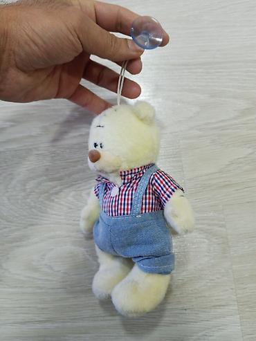 kisi geyimi: Asıl ayricəlikli asılqanlı yumşaq oyuncağ ayı - Material: yumşaq — 1