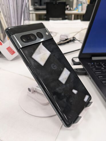 Google: Google Pixel 7 Pro, Б/у, 256 ГБ, цвет - Черный, 1 SIM, eSIM — 7