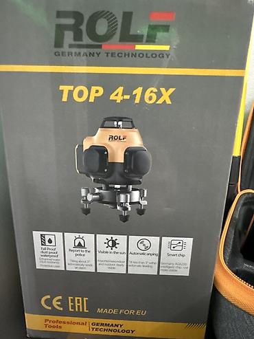 royce laser level: Лазерный уровень ROLF TOP 4‑16X (green beam) — 2
