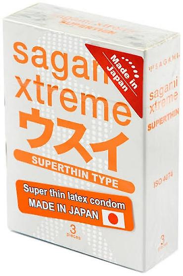 Digər tibbi məhsullar: Sagami Xtreme Superthin – ultra nazik lateks prezervativ. - Növ — 1