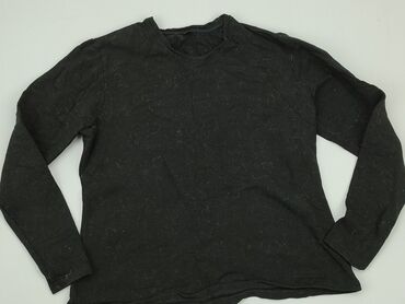 czarne bluzki damskie z długim rękawem: Блуза жіноча, L, стан - Хороший