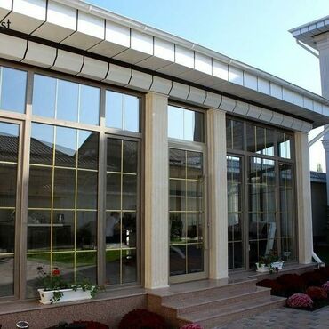 Алюминиевые окна на заказ: Алюминиевое окно на заказ, Тип окна: Витражные, Мансардные, Панорамные, Без рассрочки — 14