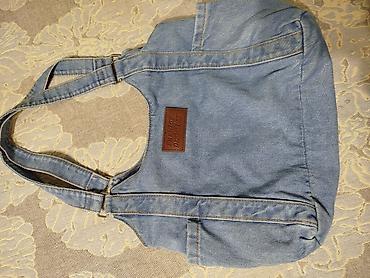 Классические сумки: Джинсовая сумка Fashion Denim Bag в светло-голубом цвете — 5