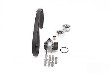 auto diagnostika: SET ZUPCENJA SA VODENOM PUMPOM BOSCH GOLF 6 1.6TDI 66KW | Set — 1