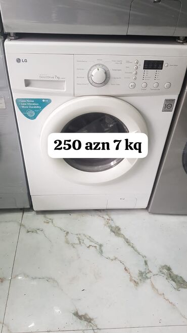 Qabyuyan maşınlar: Paltaryuyan maşın LG, 7 kq, Avtomat, Qurutmasız