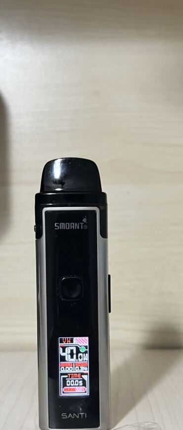 Qəlyan, vayp və aksesuarları: Smoant Santi pod sistem - Rəqəmsal ekranlı kompakt vape cihazı -