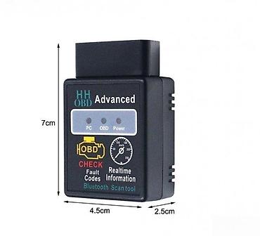 Alati za automobile: OBD2 Bluetooth dijagnostički adapter V1.5 – za Android i iOS Opis: - — 6