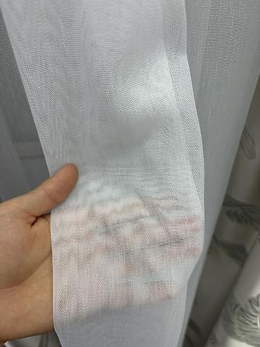 bed sheets: Комплект штор, Сатин, С тюлем в комплекте, Изготовление на заказ, Новый, Для зала — 5
