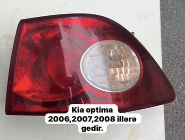 İşıqlandırma sistemləri: Kia Optima arxa stop/faraları (sol və sağ tərəf üçün komplekt). - — 1