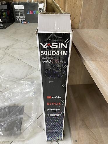 Телевизоры: Yasin 50UD81M WebOS Hub Netflix YouTube Prime Video Мышь управление — 2