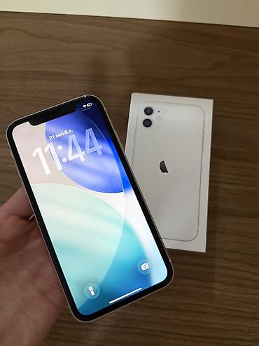 yeni iphone: IPhone 11, 128 GB, Ağ, Barmaq izi, Face ID — 2