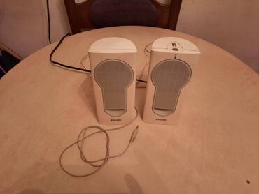 Zvučnici, slušalice i mikrofoni: Philips zvucnici za kompjurer,desktop racunar Ispravni, malo zuji — 2