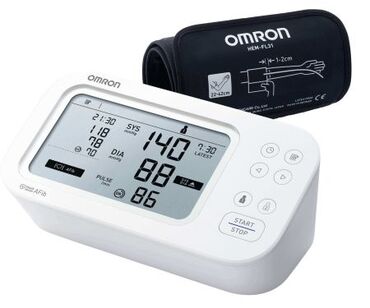 Tonometrlər: Tonometr "OMRON" M6 Comfort. Yapon firmasi təzyiq ölçən. Tezyiq