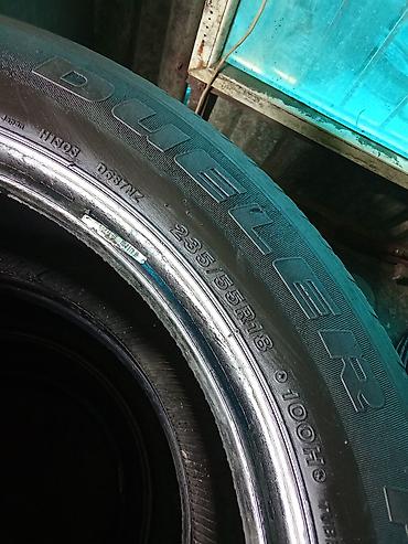 44 2: Шины 235 / 55 / R 18, Лето, Б/у, Комплект, Внедорожные (АТ/МТ), Япония, Bridgestone — 4