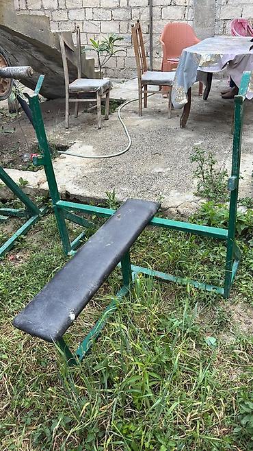 İdman və istirahət: Hamısı biryerde 180 azn. Keyfıyyetlı demırlerle techız olunub.Real — 3