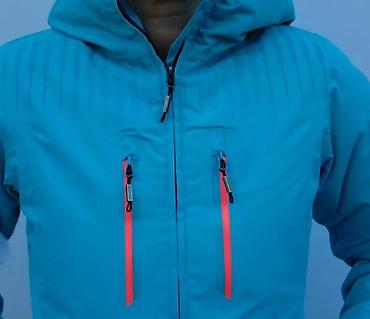 Zimske jakne: Planinarska/zimská jakna – tirkizno plava - Topla, vodoodbojna — 4