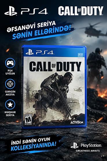 PS4 üçün Call of Duty disk versiyası - Cızıqsızdır və işləyir - lalafo.az -da PS4 üçün Call of Duty disk versiyası - Cızıqsızdır və işləyir -