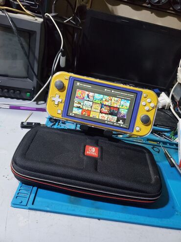 nintendo switch 1 ревизия: Nintendo switch lite такой как надо!!!! чипованный(прошитый)