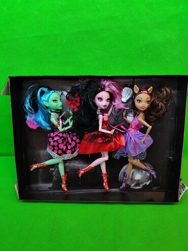 Игрушки: Кукла Монстр Хай игрушки в комплекте👧 Комплектация товара: 3 куклы в — 8