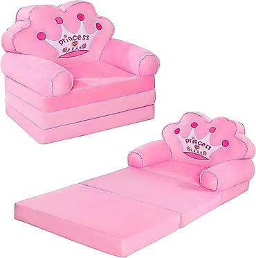 ucuz utu: Uşaq üçün kreslo – Princessa UM001000582 - Rəng: çəhrayı - Üst — 2