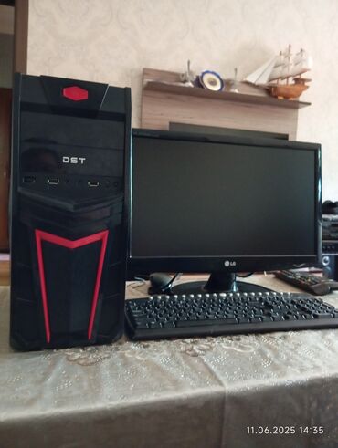 Masaüstü kompüterlər və iş stansiyaları: Masaüstü kompüter -İ5/RAM 16GB Giymət sondur barter -kredit yoxdur