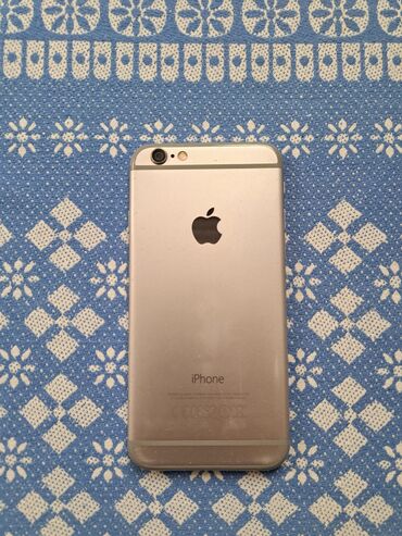 iphone 6 kabrolari: IPhone 6, < 16 GB, Gümüşü, Barmaq izi