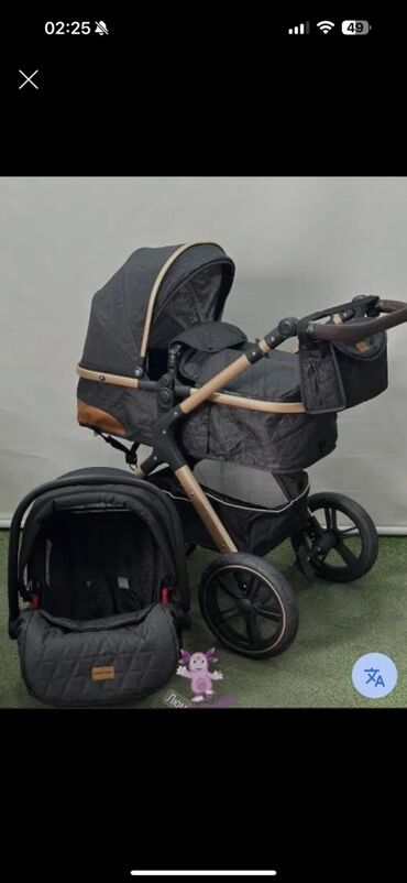 автокресла cybex pallas 2 fix: Коляска, цвет - Черный, Б/у