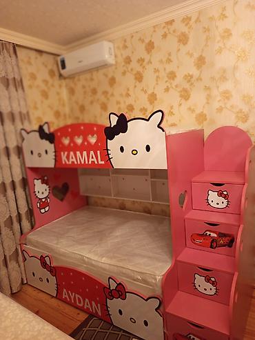 dəst mebel: Oğlan və qız üçün, Yeni, Çarpayı, Matras ilə, Siyirməli, Laminat — 2