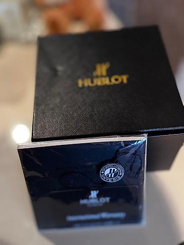 3d saat: Hublot geneve firmasina mexsus automatic orginal pasportlu qutuda — 4
