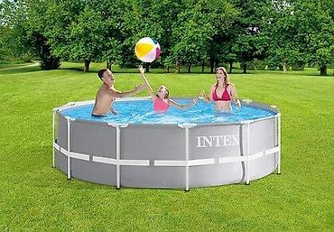 бассеины: Каркасные бассейны для дачи и двора - Бренды: Intex, Bestway (серии — 3