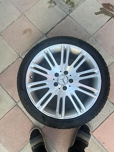 Колеса в сборе: Mercedes-Benz orijinal yüngül lehimli disk + təkər komplekti. Tam — 1