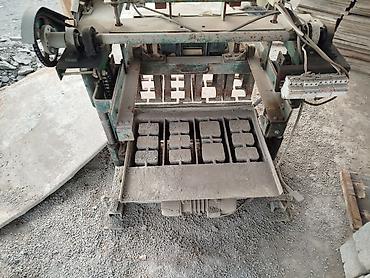 Производство пескоблоков: Вибропресс для производства шлакоблоков/кирпичей - Тип: стационарный — 1