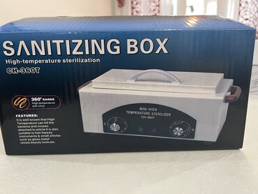 тумба для салона красоты: Продаю маникюрный стерилизатор sanitizing box новый 1500 сом