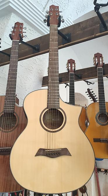 gitara kabel: Elektro akustik gitara Model:Smiger FN 20 Üst: Şam ağacı Qol: Gül — 3