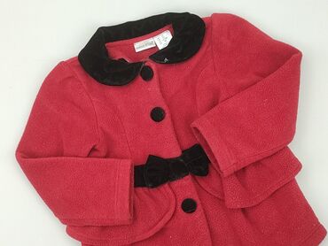 czerwona sukienka maxi: Coat, 1.5-2 years, 86-92 cm, condition - Good