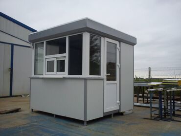 Prozori: Modularne portirnice / prodajni kiosci od sendvič panela - — 4