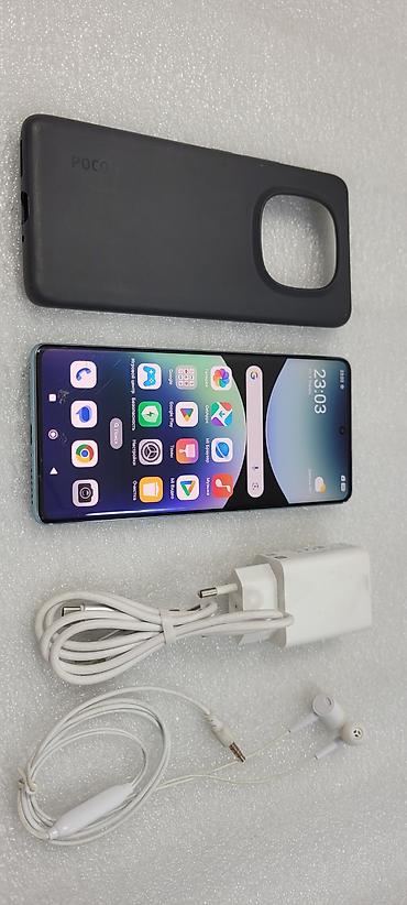Redmi: Redmi, Redmi Note 14 Pro, Б/у, 256 ГБ, цвет - Голубой, 2 SIM — 14