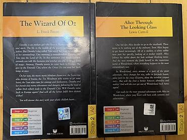 Bədii ədəbiyyat: Satılır: 4 ədəd kitab toplusu 1) The Wizard of Oz – L. Frank Baum - — 2