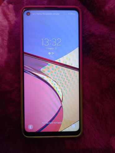 hard disk qiymetleri: Samsung Galaxy A21S, 32 ГБ, цвет - Красный, Сенсорный, Отпечаток пальца, Две SIM карты