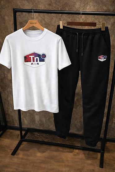 Trenerke: Beli komplet SPECIFIKACIJE PROIZVODA: • Materijal: 100% pamuk — 11