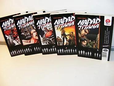 igrice 123: Napad Titana Hađime Isajama 1-5Izdavač: DarkwoodGodina izdanja: 2014 — 2