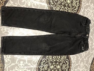 ugg bakü: MSGM brendinin qara rəngli cins şalvarı - Material: 100% pambıq denim — 2